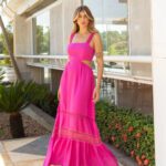 Vestido Areias de Trancoso - Fúcsia
